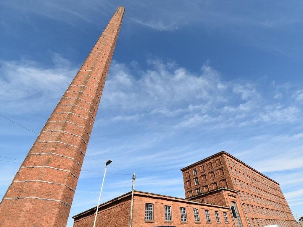 The Engine House At Dixons Chimney Near Carlisle Castle Unique Historic Apartment With 65 Inch Sky Glass And Private Parking Εξωτερικό φωτογραφία